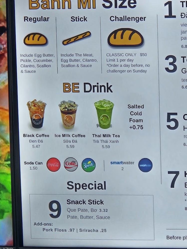 Be Banh Mi Augusta 2. BE Grilled Pork / Thịt Nướng